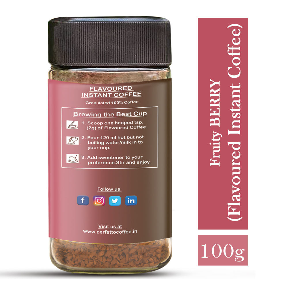 Berry Flavoured Instant Coffee