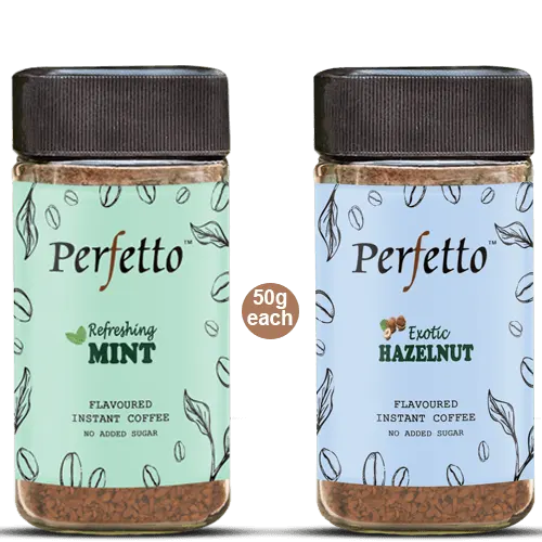 Hazelnut & Mint Instant Flavoured Coffee