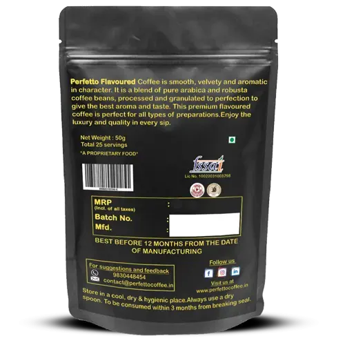 Perfetto Cardamom Flavoured Coffee Pouch