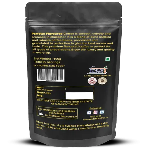 Perfetto Cardamom Flavoured Coffee Pouch