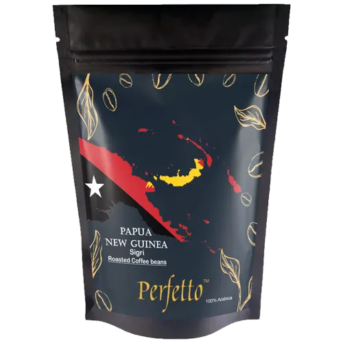 Papua New Guinea  Mount Hagen Sigri Roasted Coffee Bean