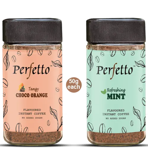 Choco Orange & Mint Instant Flavoured Coffee