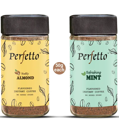 Almond & Mint Instant Flavoured Coffee