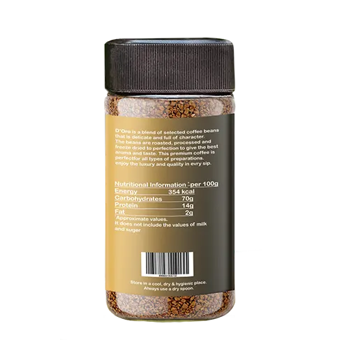 D'Oro Freeze Dried Coffee Jar