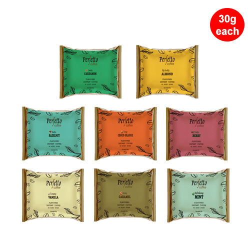 Assorted Sample Pack Of Eight Flavours (30 Gram Each)