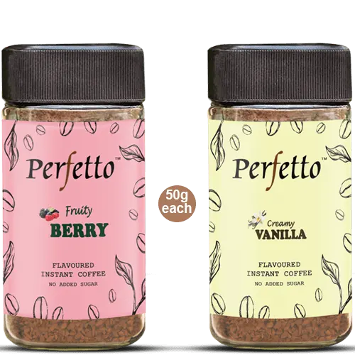 Vanilla & Berry Instant Flavoured Coffee