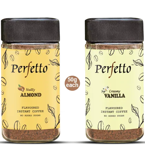 Vanilla & Almond Instant Flavoured Coffee