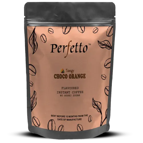 Perfetto Choco Orange Flavoured Coffee Pouch