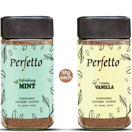 Vanilla & Mint Instant Flavoured Coffee